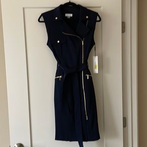 Calvin Klein zipper dress